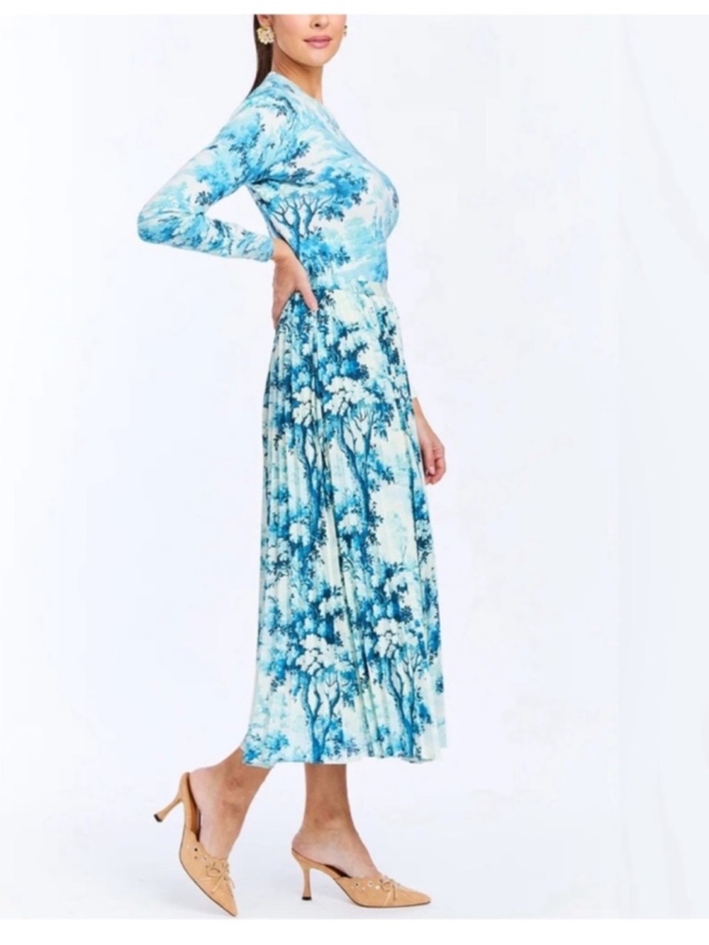 NWT MESTIZA NEW YORK Daniella Midi Skirt - Picture 3 of 4